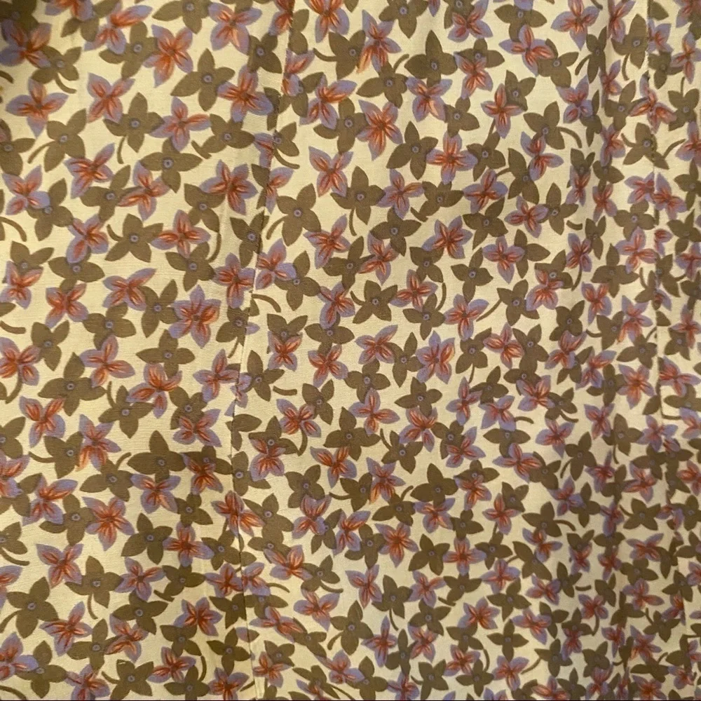 Vintage E.D. MICHAELS Floral Cottage Core Maxi Dress Size 5/6